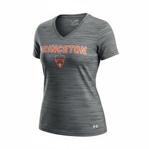 Princeton UNDER ARMOUR  Heat Gear Shirt Womens Sz M Gray